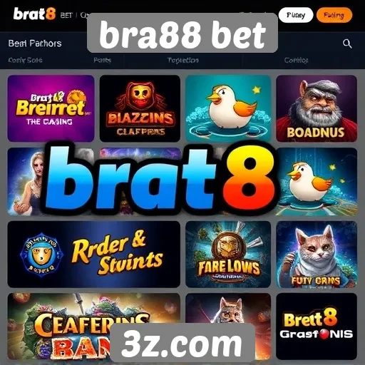 Principais jogos disponíveis na plataforma Bra88 Bet