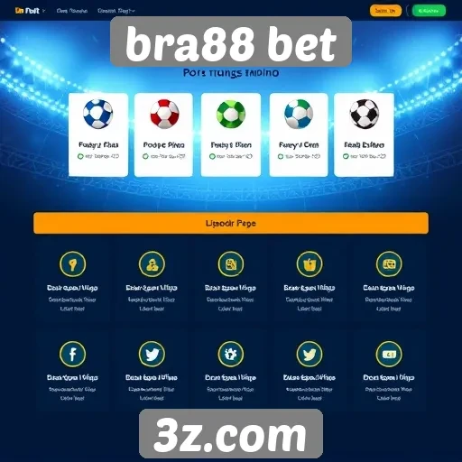 Análise das funcionalidades do site bra88 bet